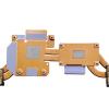 0H4H37 for G3 3590 G3 3590 Laptop Heatsink Radiator Copper Tube CN-0H4H37 H4H37 view 4
