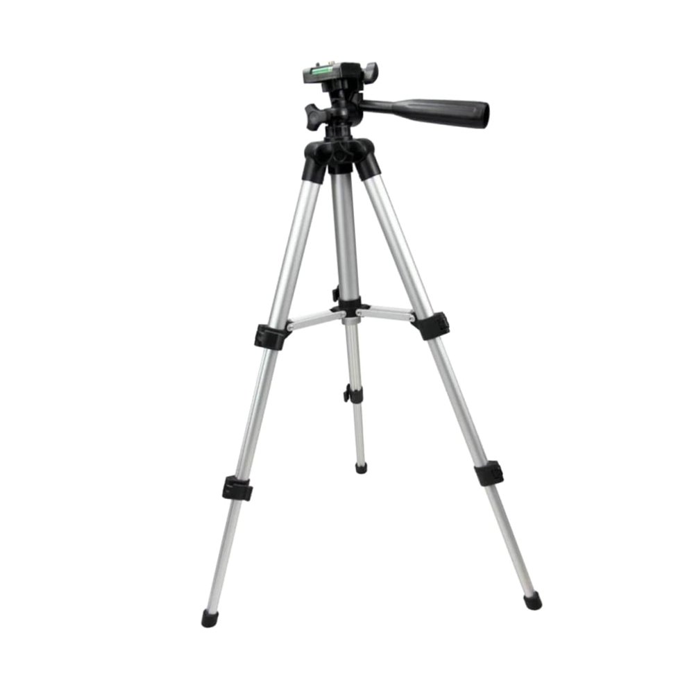 DIYEAH 360Degree Adjustable Height Tripod Stand with Rotation for DSLR Cameras Camcorders and Tablets Quick Release Mount Extendable to Slip Design