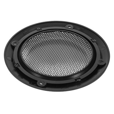 Abaodam 3.5-Inch Metal Speaker Mesh Grill Cover for Car Audio Subwoofer Protective Speaker Guard Black Metal Mesh Suitable for Vehicle and Home Use