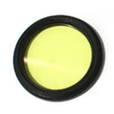 Telescope Accessories 5PCS M48*0.75mm Optical Telescope Accessories 2 Inches Planet Color Lens(Yellow)