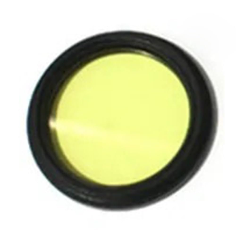 Telescope Accessories 5PCS M48*0.75mm Optical Telescope Accessories 2 Inches Planet Color Lens(Yellow)