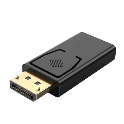 LINGQE Dp to Hdmi Adapter Displayport to Hdmi Dp to Hdmi Plated 4K Hd Converter Suitable for Video and Projector Computer