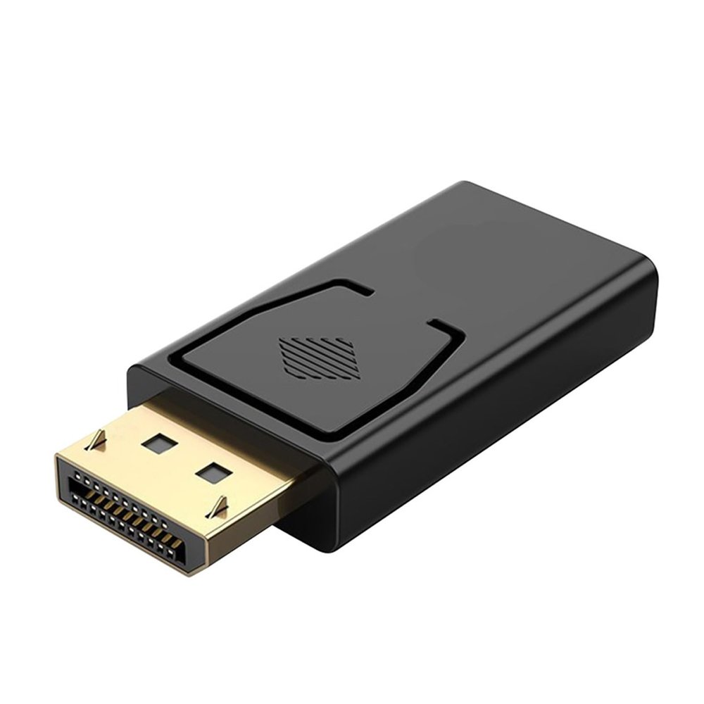 LINGQE Dp to Hdmi Adapter Displayport to Hdmi Dp to Hdmi Plated 4K Hd Converter Suitable for Video and Projector Computer