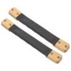 Abaodam 2Pcs Artificial Speaker Strap Handles for DIY Speaker Replacement Durable and Comfortable Pull Handles for Amplifiers and Speakers Versatile Use Various Applications view 1