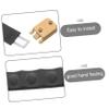 Abaodam 2Pcs Artificial Speaker Strap Handles for DIY Speaker Replacement Durable and Comfortable Pull Handles for Amplifiers and Speakers Versatile Use Various Applications view 3