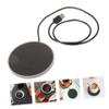 Cabilock Electric Coffee Warmer Coaster USB Cup Heating Coaster for Office Safe Convenient Mug Warmer for Coffee Tea Milk for Friends and Family view 3