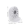 OSALADI Dome Camera Mount Bracket Holder for Indoor Outdoor Security Cameras Easy Installation Coverage Neat Cable Management Compatible with Various view 2
