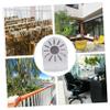 OSALADI Dome Camera Mount Bracket Holder for Indoor Outdoor Security Cameras Easy Installation Coverage Neat Cable Management Compatible with Various view 3
