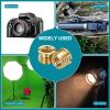 PATIKIL 6pcs M6 Female to 3/8" Male Thread Reducing Adapter Tripod Mount Screw Carbon Steel Adapter for Tripod Monopod of Camera Bronze view 4