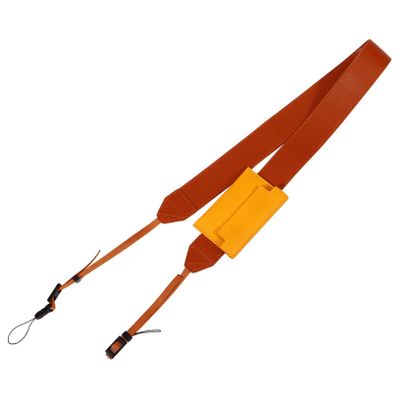 DIYEAH Comfortable PU Camera Shoulder Strap with Card Bag DSLR Sling for Easy Connection Crossbody Design for Photographers
