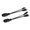 RiToEasysports 12v Poe Splitter Adapter Cable for Non Poe IP Safety IP Cameras/Wireless Access Points (Black) view 3