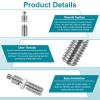 PATIKIL Tripod Screw Adapter 1/4" to 3/8" Male Thread Reducing Screw Tripod Mounting Thread Converters for Tripod Monopod of Camera, 4Pcs view 3