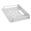 Lurrose Aluminum Projector Wall Mount Bracket Router Shelf Adjustable Projector Holder for Home Office Compatible Models view 1