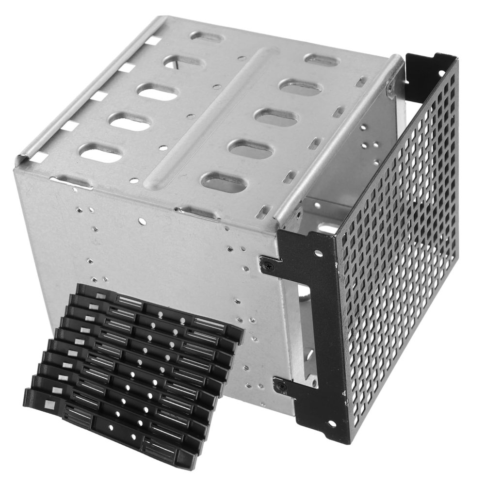 Balacoo 1Set Optical Drive Conversion Bracket Hard Drive Cage for Storage Easy Installation Durable Heat Dissipation Compatible with Cases