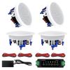 STUDIOFINIX 5.25 Inch Bluetooth Ceiling Speakers,600W Great for Home Theater, Living Room, Office,Kichten,Study Room,Basement,Covered Patio and Flush Mounts(4 Speakers) view 1