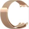 2 Pack Wristbands Compatible with Xiaomi Smart Band 10 Wristband Mesh Stainless Steel Bracelet Metal Watch Band Business Replacement Band for Xiaomi Smart Band 10 Smartwatch, One Size, Aluminium view 4