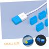 Tofficu 40Pcs USB Dust Cover Protective Caps Silicone USB Male Port Plugs for Travel Office Home Compatible with Smartphones Tablets Cameras view 3