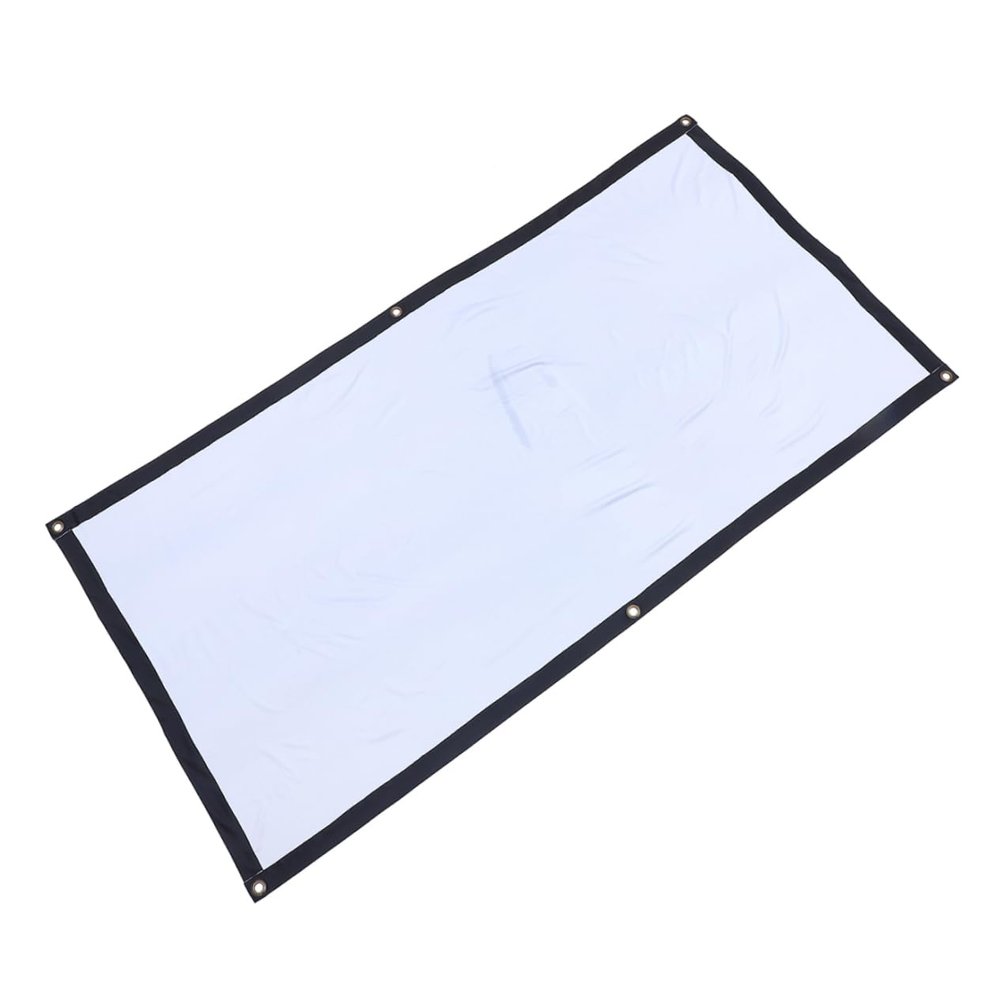 DIYEAH Professional Projector Screen Portable Glare Movie Screen for Outdoor Indoor Use for Camping Party Classroom Office Wedding