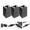 VILLCASE 3Pcs Ethernet Coupler Connector Compatible Ethernet Adapter for Extending Cable Durable Design for Use view 4