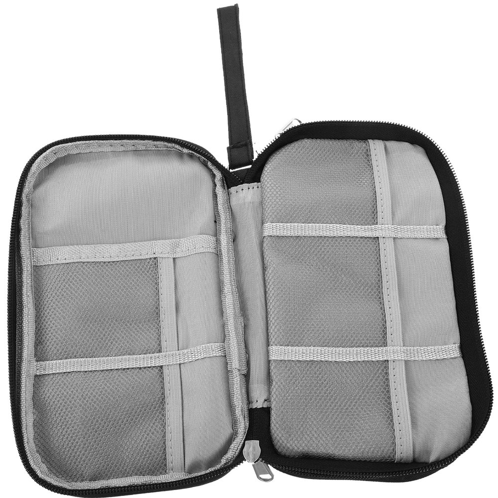DIYEAH Electronics Organizer Case for Travel Multi Functional Charger and Cable Storage Pouch with Soft Lining for Plane Travel Essentials and Accessories