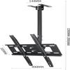 Adjustable Ceiling TV Bracket, 360 Rotating Bracket,Display Rack Boom Top Hanging Wall TV Wall Bracket Mount,0.5 1M view 2
