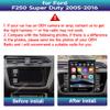 13 Car Radio Stereo for Ford F250 Super Duty 2005-2016 - 9.7" IPS Touch Screen, Upgrade Dash Kit with CarPlay & Android Auto, GPS Navigation, Bluetooth 5.0, WiFi, SWC, 5G, DSP view 2