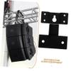 balacoo 1Set Wall Mount Iron Hook for Surround Sound Speakers Outdoor Bracket for Efficient Space Management and Versatile Use Home Decor view 3