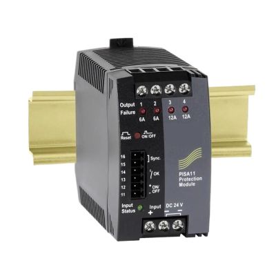 Arionyx PISA11.206212 Electronic Circuit Breaker 24V 20A, Output DC 24V 6A 12A Input DC 18V-30V for Industy, Factory etc.