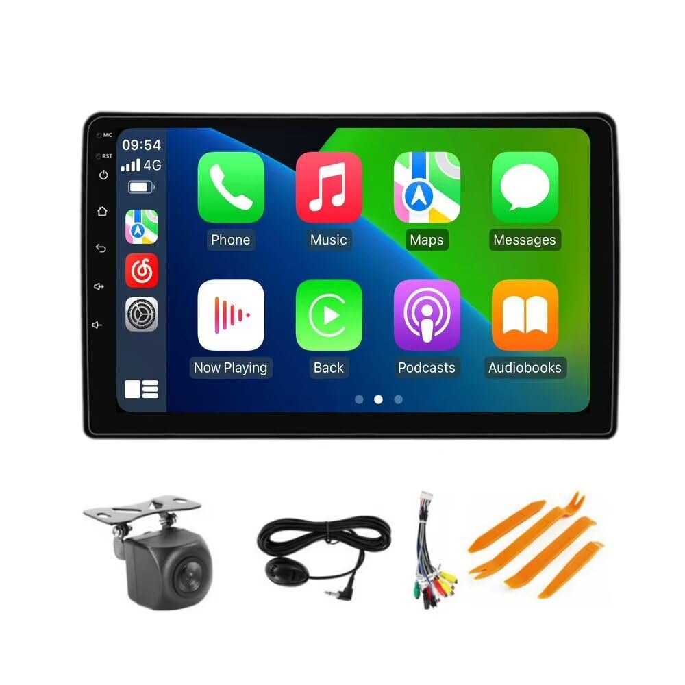 2+32GB 8Core Car Radio for Toyota Townace 2008-2020 9" IPS Touch Screen Built-in Car-Play Android Auto/GPS Navigation/SWC/DSP/Rear View