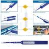 Sonew Fiber Optic Cleaning Pen, Microfiber Advanced Plastic Optical Cleaner for LC MU 1.25mm view 3