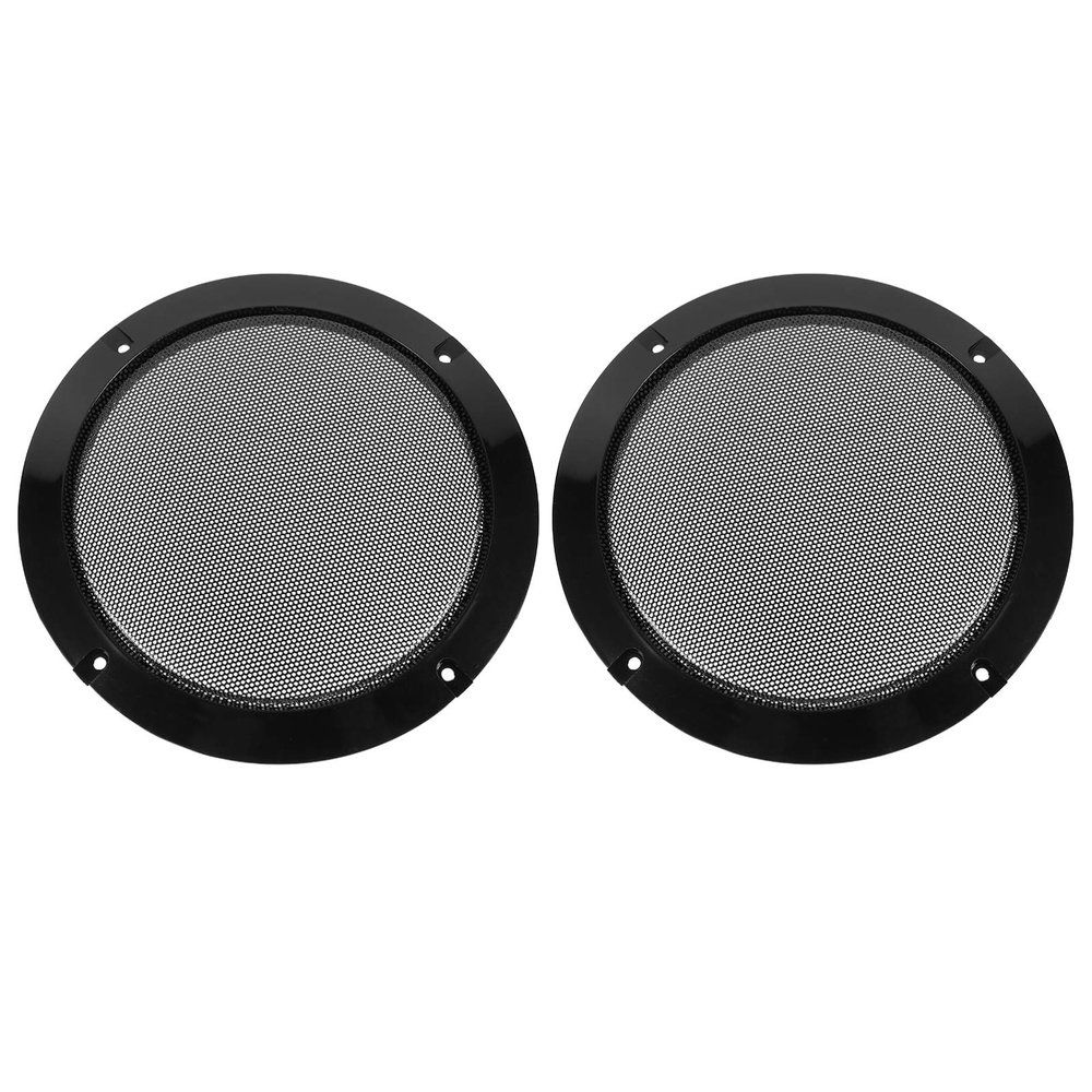 VILLCASE 2Pcs Speaker Grill Cover Horn Guard Protector Decorative Circle for Enhanced Speaker Protection and Style for Home and