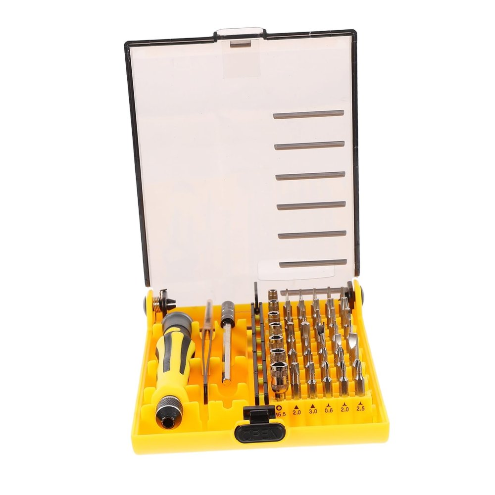 NUOBESTY 1Set Screwdriver for Phone Tablet Computer Repair Compact Electronics Repair Kit with Organized Storage Box and Professional Craftsmanship