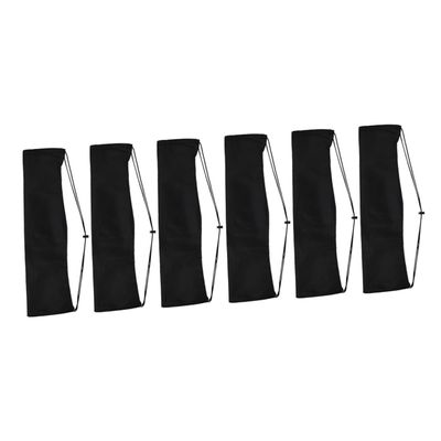 DIYEAH 6Pcs Tripod Carrying Case Practical Bag for Tripods Photography Equipment Lightweight Portable Design Multi Functional Photography Container