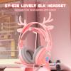 Premium Wired Gaming Headset for PS5, PC & Smartphones - Over-Ear Noise Isolation, Built-in Mic with Volume Control, Compatible with Laptop, Computer, Mobile & Streaming view 2