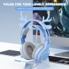 Premium Wired Gaming Headset for PS5, PC & Smartphones - Over-Ear Noise Isolation, Built-in Mic with Volume Control, Compatible with Laptop, Computer, Mobile & Streaming view 3