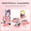 Premium Wired Gaming Headset for PS5, PC & Smartphones - Over-Ear Noise Isolation, Built-in Mic with Volume Control, Compatible with Laptop, Computer, Mobile & Streaming view 4