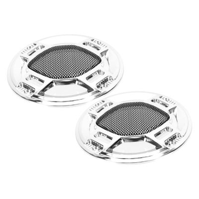 VILLCASE 2Pcs Car Speaker Cover Metal Speaker Grill Mesh Protector for Woofer Durable Audio Speaker Protection Compatible with Original Car Horn Design