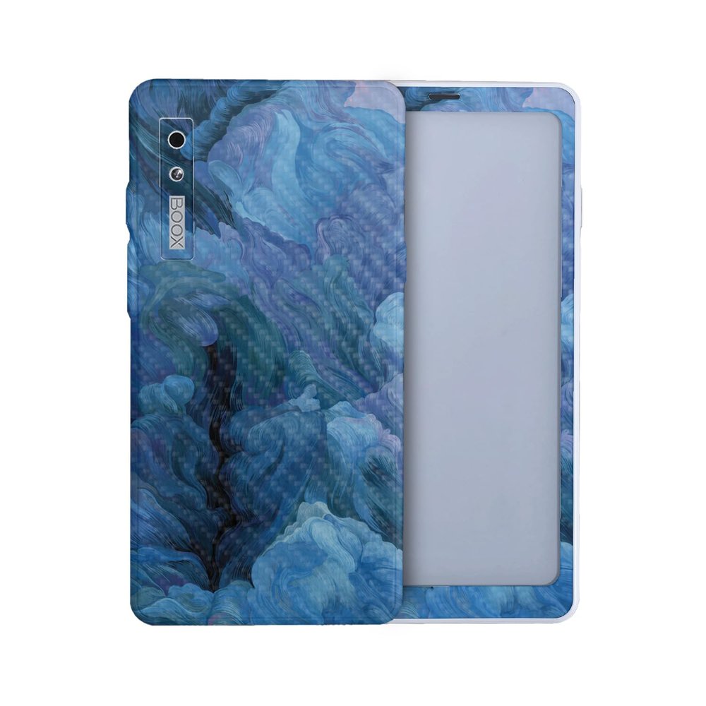 Carbon Fiber Tablet Skin Compatible with BOOX Palma 2 (2024) - Typhoon - Premium 3M Vinyl Protective Wrap Decal Cover - Easy to Apply | Crafted in The USA by MightySkins