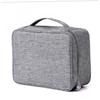 Uonlytech Canvas Storage Bag Capacity Digital Accessories Organizer Pouch for Travel Tech Storage for Cables Power Bank Earphones Compact Durable Design view 1