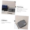 Uonlytech Canvas Storage Bag Capacity Digital Accessories Organizer Pouch for Travel Tech Storage for Cables Power Bank Earphones Compact Durable Design view 2