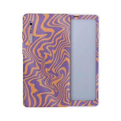 Glossy Glitter Tablet Skin Compatible with BOOX Palma 2 (2024) - Jitter Zebra - Premium 3M Vinyl Protective Wrap Decal Cover - Easy to Apply | Crafted in The USA by MightySkins