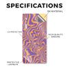 Glossy Glitter Tablet Skin Compatible with BOOX Palma 2 (2024) - Jitter Zebra - Premium 3M Vinyl Protective Wrap Decal Cover - Easy to Apply | Crafted in The USA by MightySkins view 2