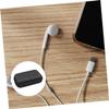 MERRYHAPY 1Pc Multifunctional Mouse USB Cable Storage Bag Portable Eva Zipper Pouch for Digital Accessories Lightweight Organizer for Home Travel Shockproof Design view 4