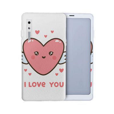 Tablet Skin Compatible with BOOX Palma 2 (2024) - Angelic Love - Premium 3M Vinyl Protective Wrap Decal Cover - Easy to Apply | Crafted in The USA by MightySkins