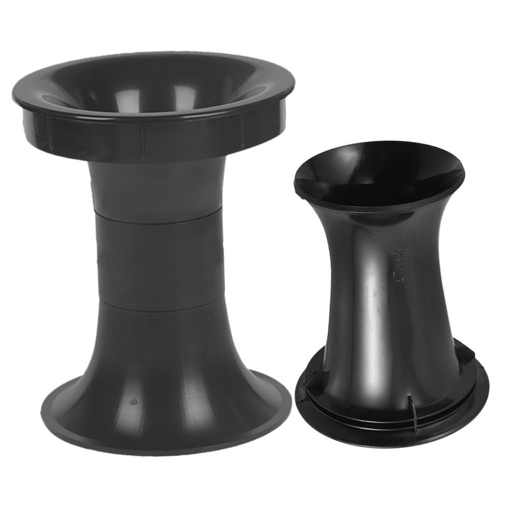 balacoo 2Pcs Bass Reflex Port Tubes for Subwoofer Cabinets Enhanced Airflow Bass Quality Compatible with Various Speaker Models Sound Guide for Powerful Audio Experience