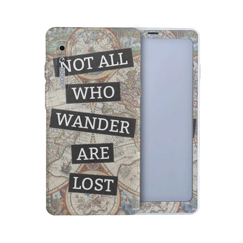 Tablet Skin Compatible with BOOX Palma 2 (2024) - Who Wander - Premium 3M Vinyl Protective Wrap Decal Cover - Easy to Apply | Crafted in The USA by MightySkins