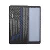 Carbon Fiber Tablet Skin Compatible with BOOX Palma 2 (2024) - Thin Blue Line K9 - Premium 3M Vinyl Protective Wrap Decal Cover - Easy to Apply | Crafted in The USA by MightySkins view 1