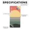 Tablet Skin Compatible with BOOX Palma 2 (2024) - Sunset Forest - Premium 3M Vinyl Protective Wrap Decal Cover - Easy to Apply | Crafted in The USA by MightySkins view 2
