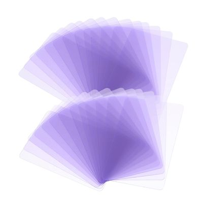 Homoyoyo 500Pcs Mobile Opening Cards Thin Pry Tool for Accurate Phone Disassembly Bendable Design for Easy Repairs Compatible with Various Brands and Models