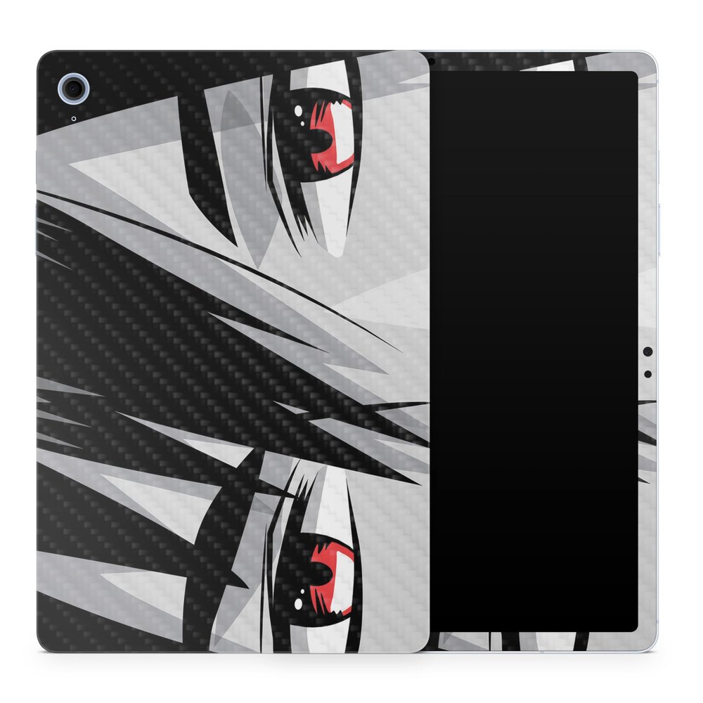 Carbon Fiber Tablet Skin Compatible with Samsung Galaxy Tab S10 FE (2025) - Mysterious Romance - Premium 3M Vinyl Protective Wrap Decal Cover - Easy to Apply | Crafted in The USA by MightySkins
